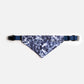 Poplin Dog Bandana Collar - Blue Tie Dye