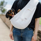 Lof Comfortable Pet Sling Carrier For Small Dogs