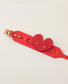 Leather Dog Heart Collar Accessory