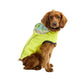 The Reversible Raincoat - Neon Yellow with Tie Dye