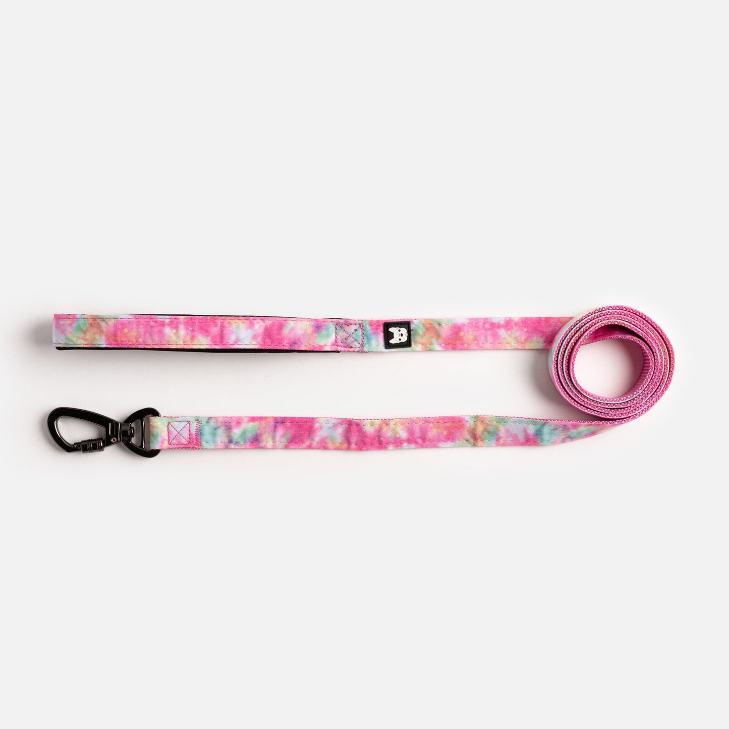 Poplin Dog Leash - Pink Tie Dye