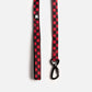 Poplin Dog Leash - Red Plaid