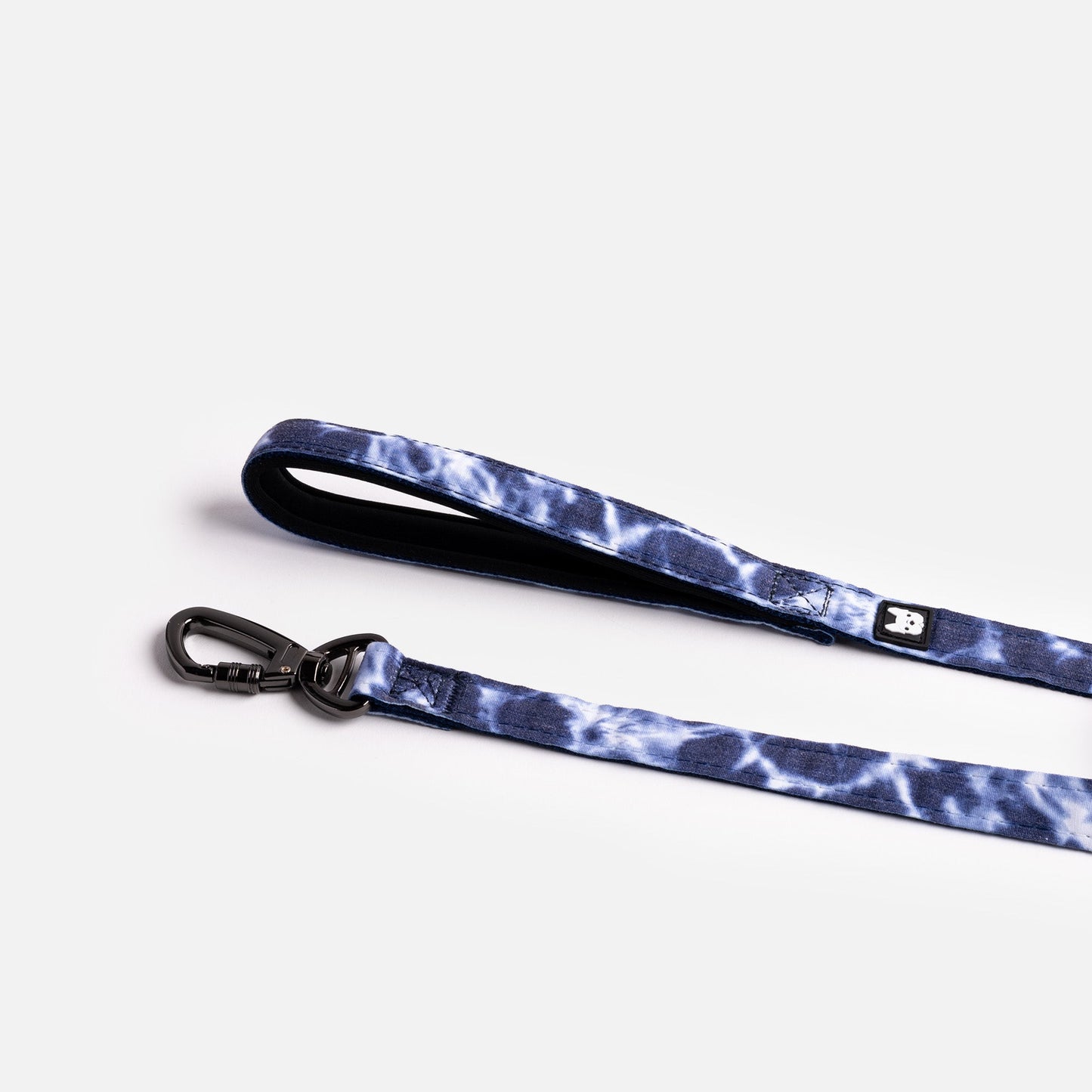 Poplin Dog Leash - Blue Tie Dye