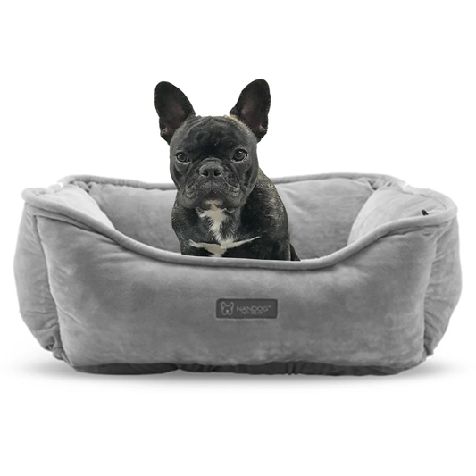 Luxurious Micro-Plush Fabric Pet Bed