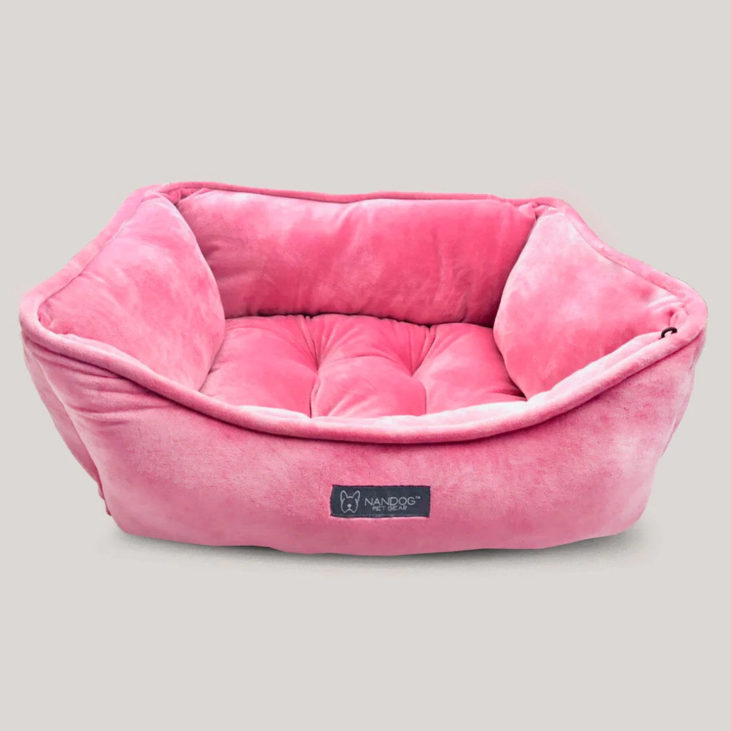 Luxurious Micro-Plush Fabric Pet Bed