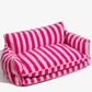 Mod Striped Pet Bed