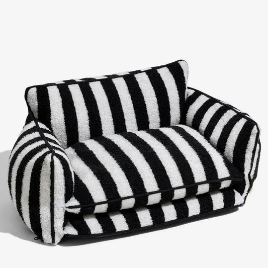 Mod Striped Pet Bed